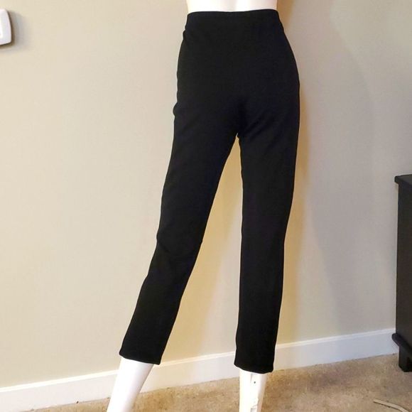 Charlie May open knee leggings, M/L, 15 to 19 inch elastic waist, black - Picture 6 of 7